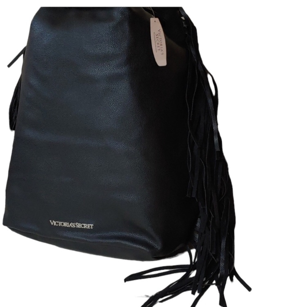 Victoria’s Secret back pack Leather fringe NWT